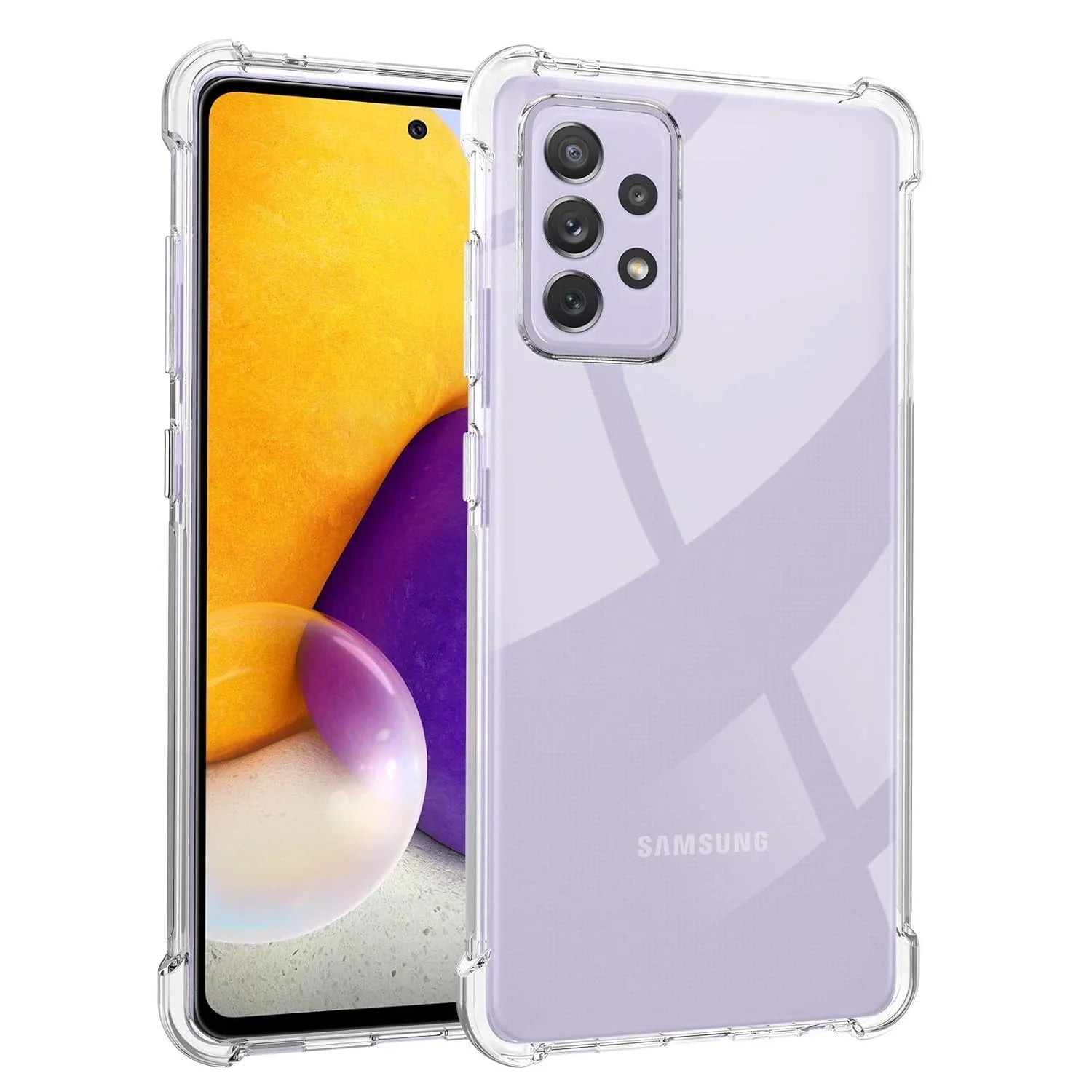 Samsung A72 Transparent Protective Case