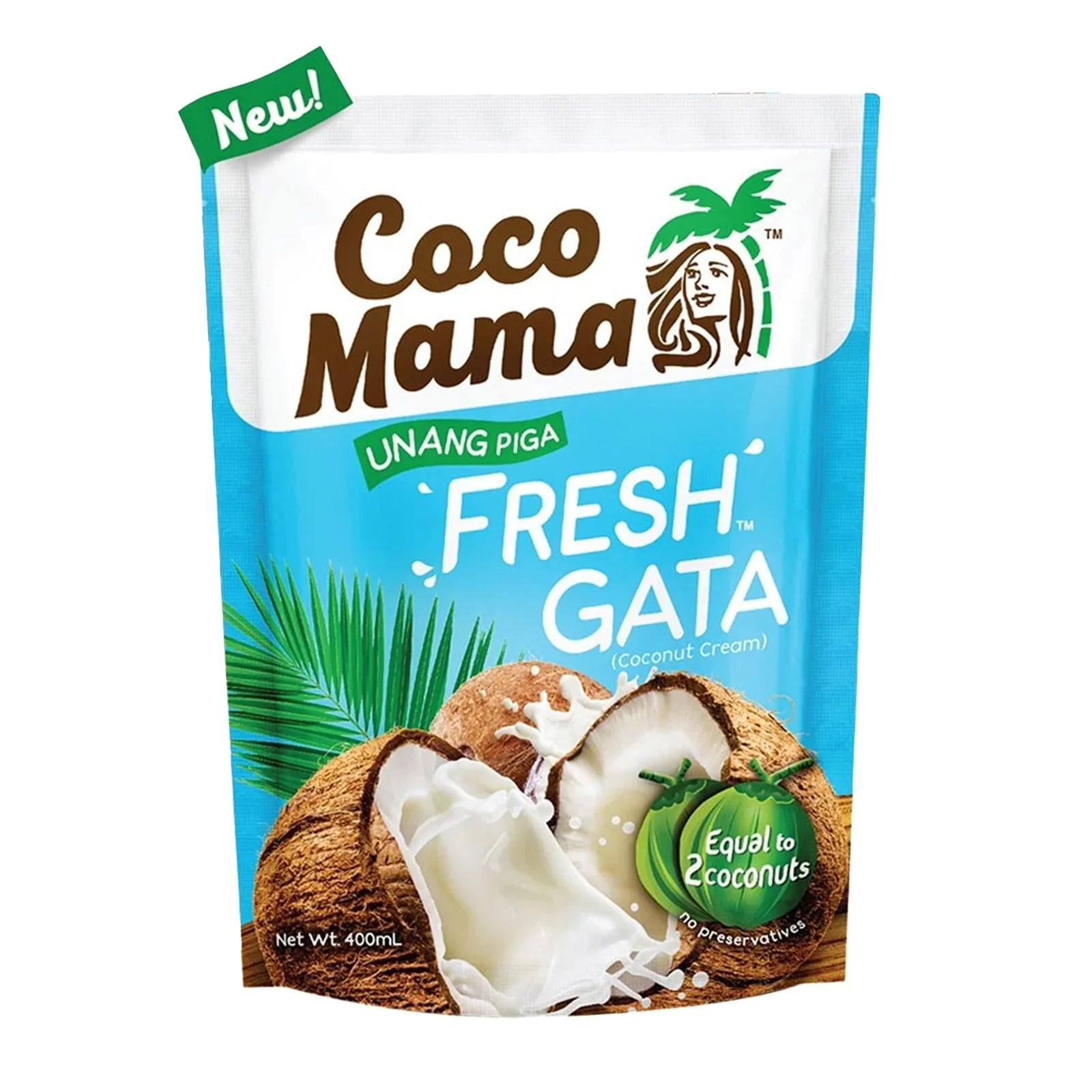 Coco Mama Fresh Gata Coconut Cream - 400ml
