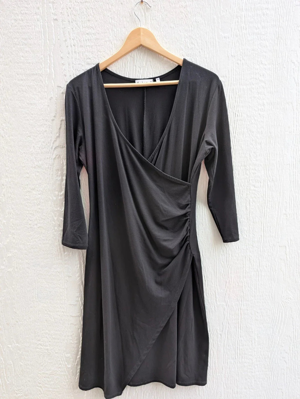 Women's Long Sleeve Crossover Dress