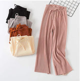 Women Casual Wide Leg Pants FB-028