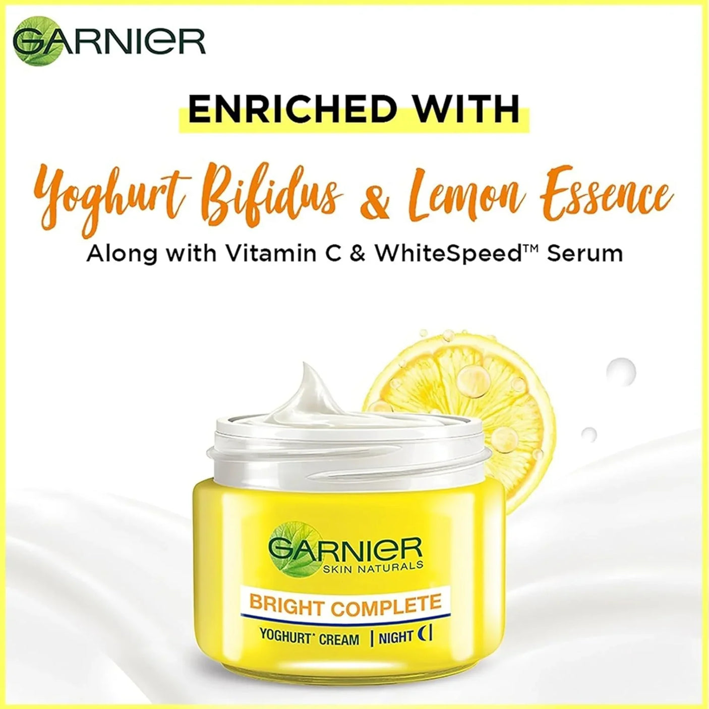 Garnier Bright Complete Vitamin C Night Sleeping Mask - 40g