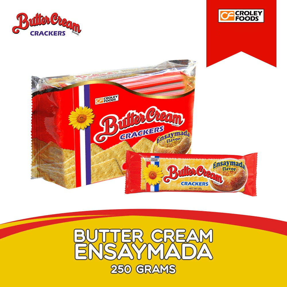 Croley Foods Butter Cream Cracker Ensaymada (10 x 25 gm)