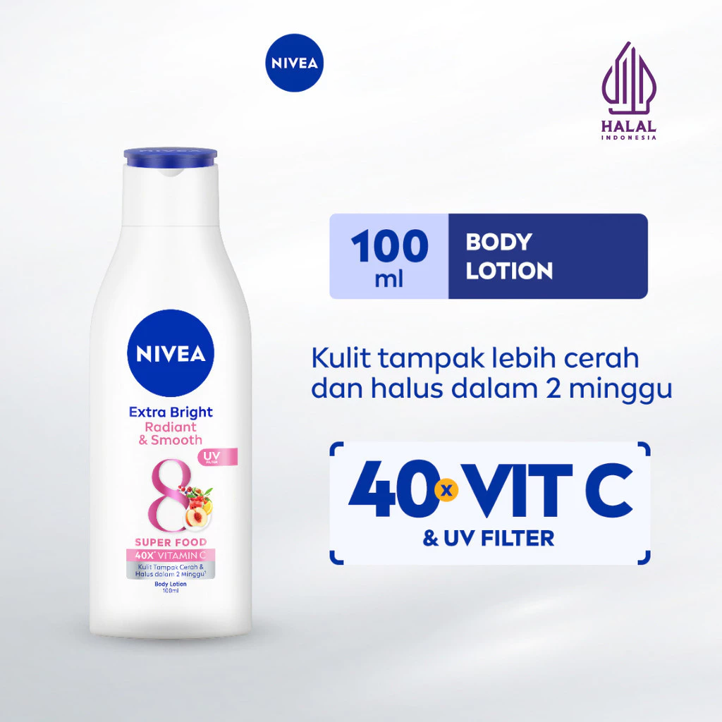 Nivea Radiant & Smooth 40X Vitamin C Body Lotion - 100ml