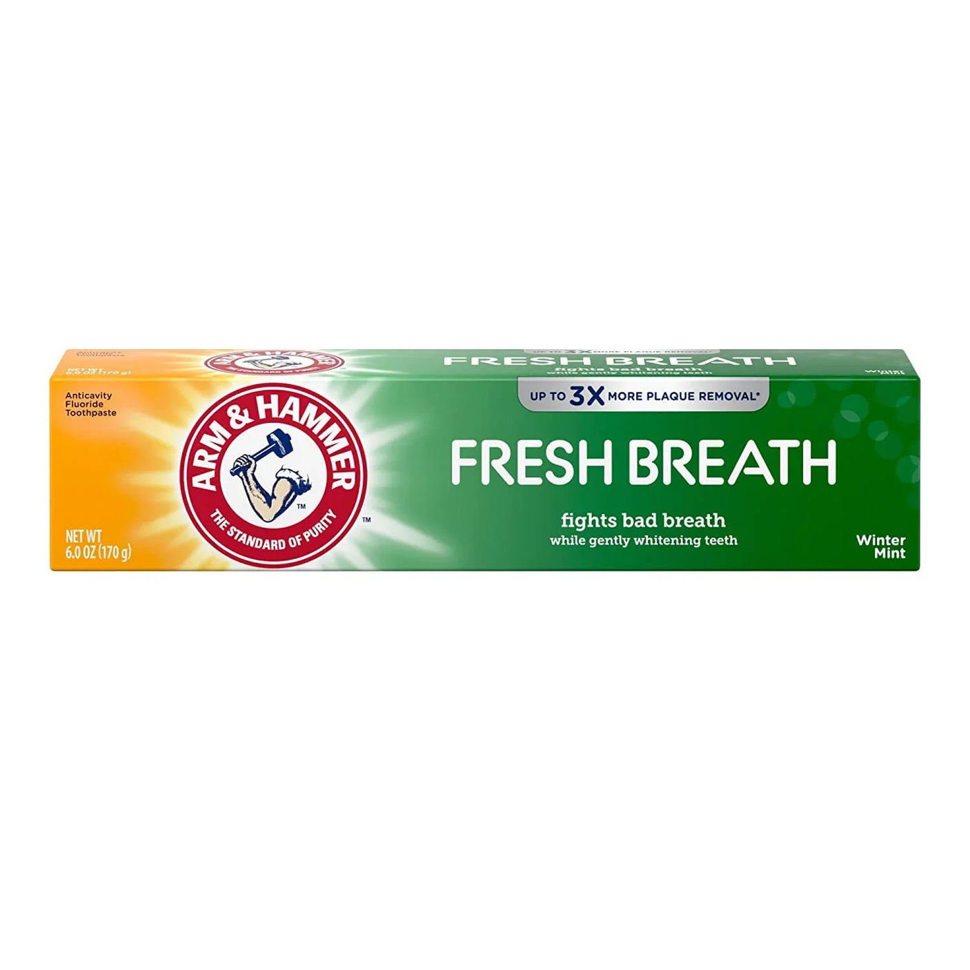 Arm & Hammer Fresh Breath Winter Mint Toothpaste - 170g