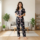 Premium Design Casual Pajama Set Night Suit
