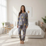 Women's Soft Plush Winter Pajama Set -HDS-16-1