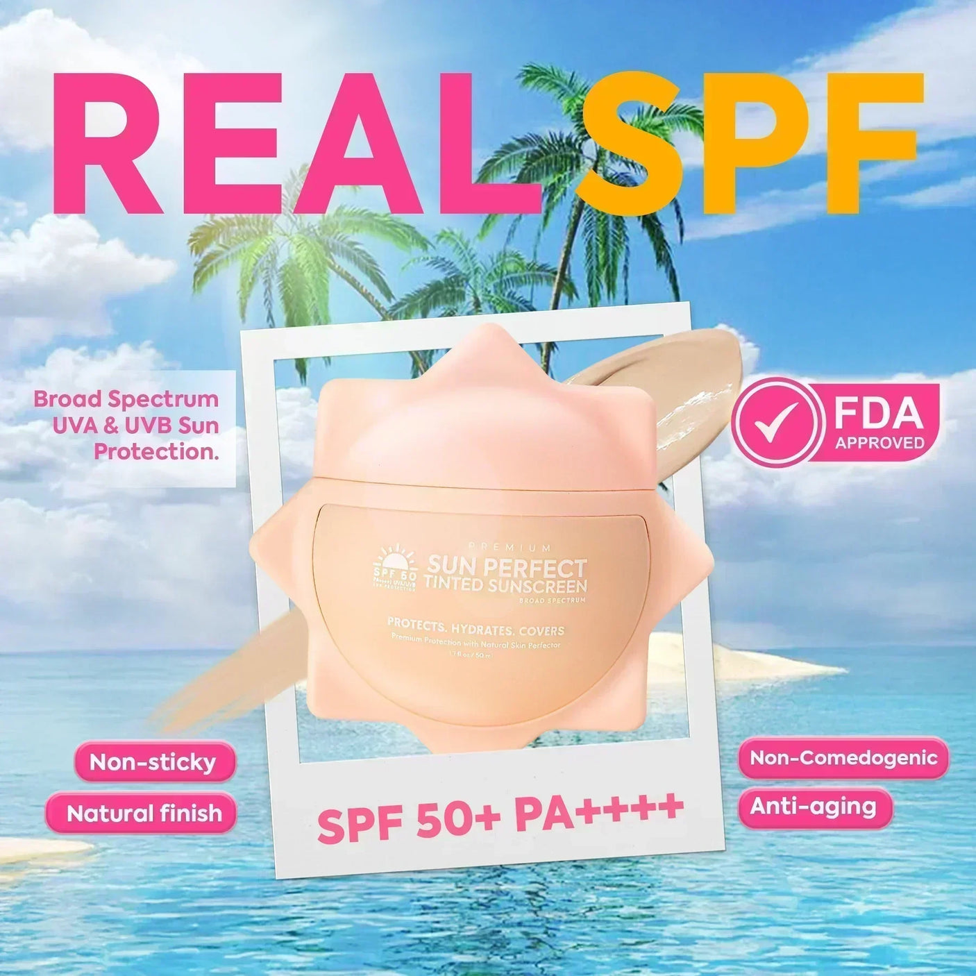 Hikari Premium Sun Perfect Tinted Sunscreen SPF50 PA++++ - 50ml