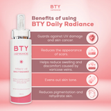 BTY Advance Daily Radiance Lotion SPF 45 For Face & Body - 250ml