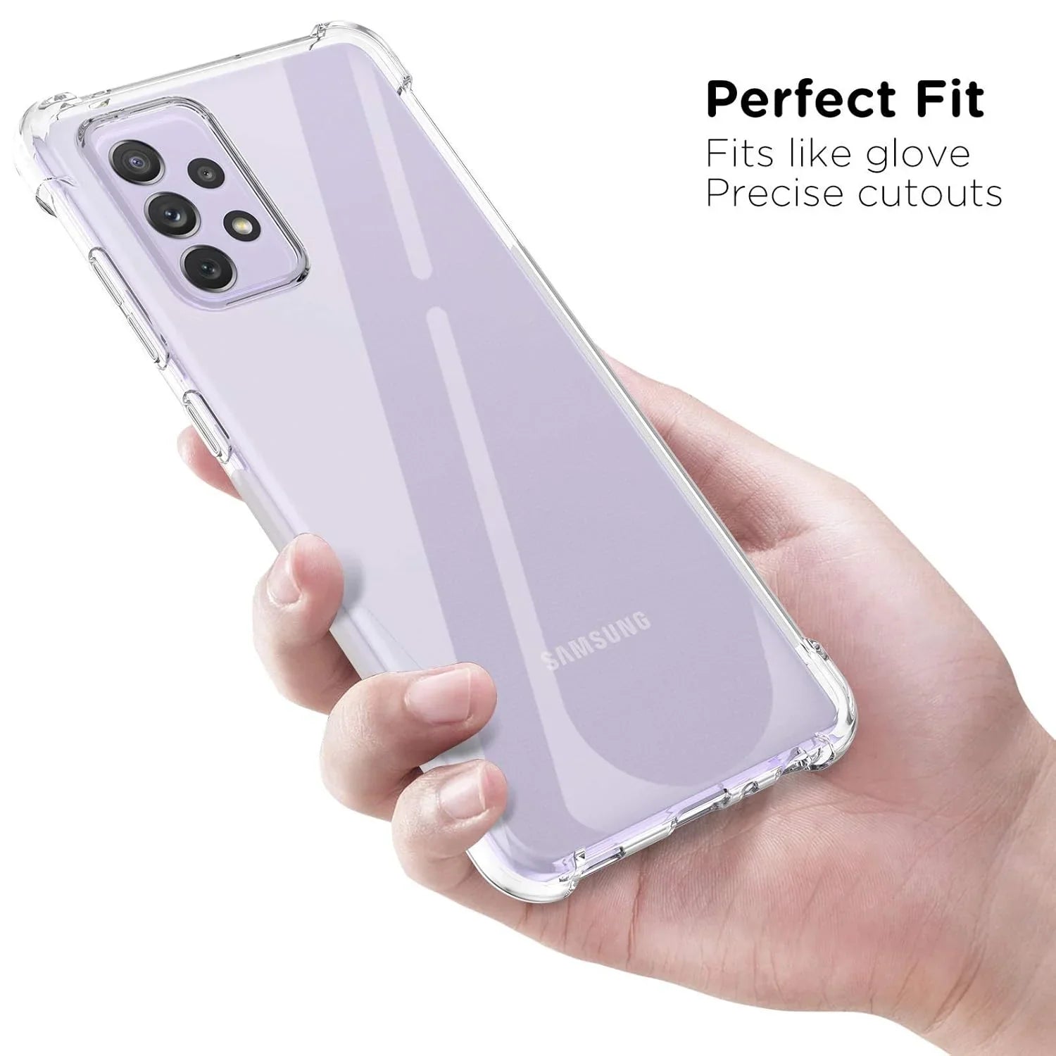 Samsung A72 Transparent Protective Case