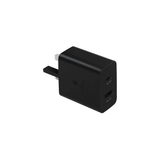 محول شحن سريع أصلي من سامسونج بقوة 35 وات، USB-C، USB-A