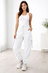 Women's Cargo Pant with Adjustable Drawstring SZW-960