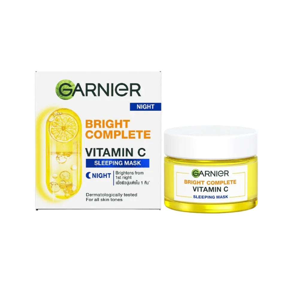 Garnier Bright Complete Vitamin C Night Sleeping Mask - 40g