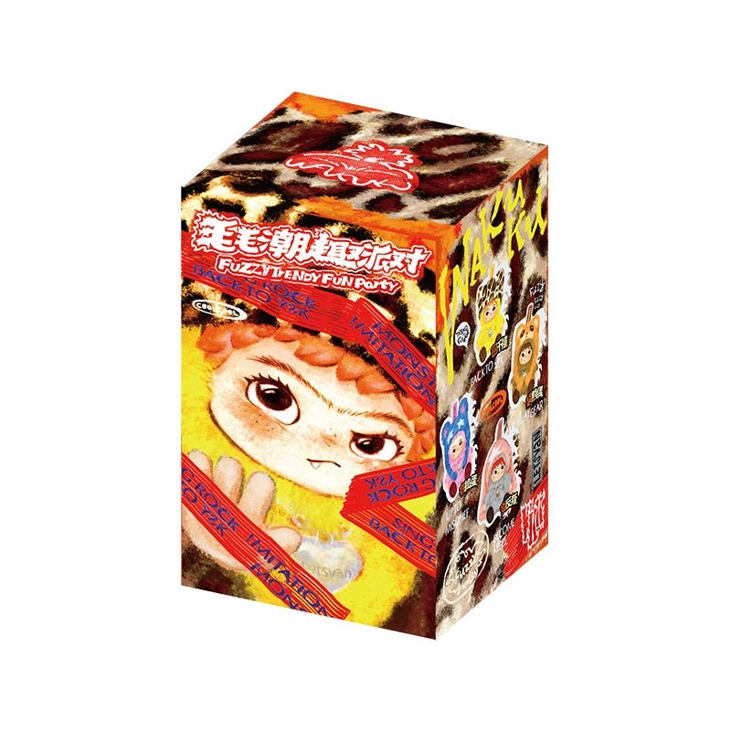 LETSVAN Wakuku Fuzzy Trendy Fun Party Series Blind Box