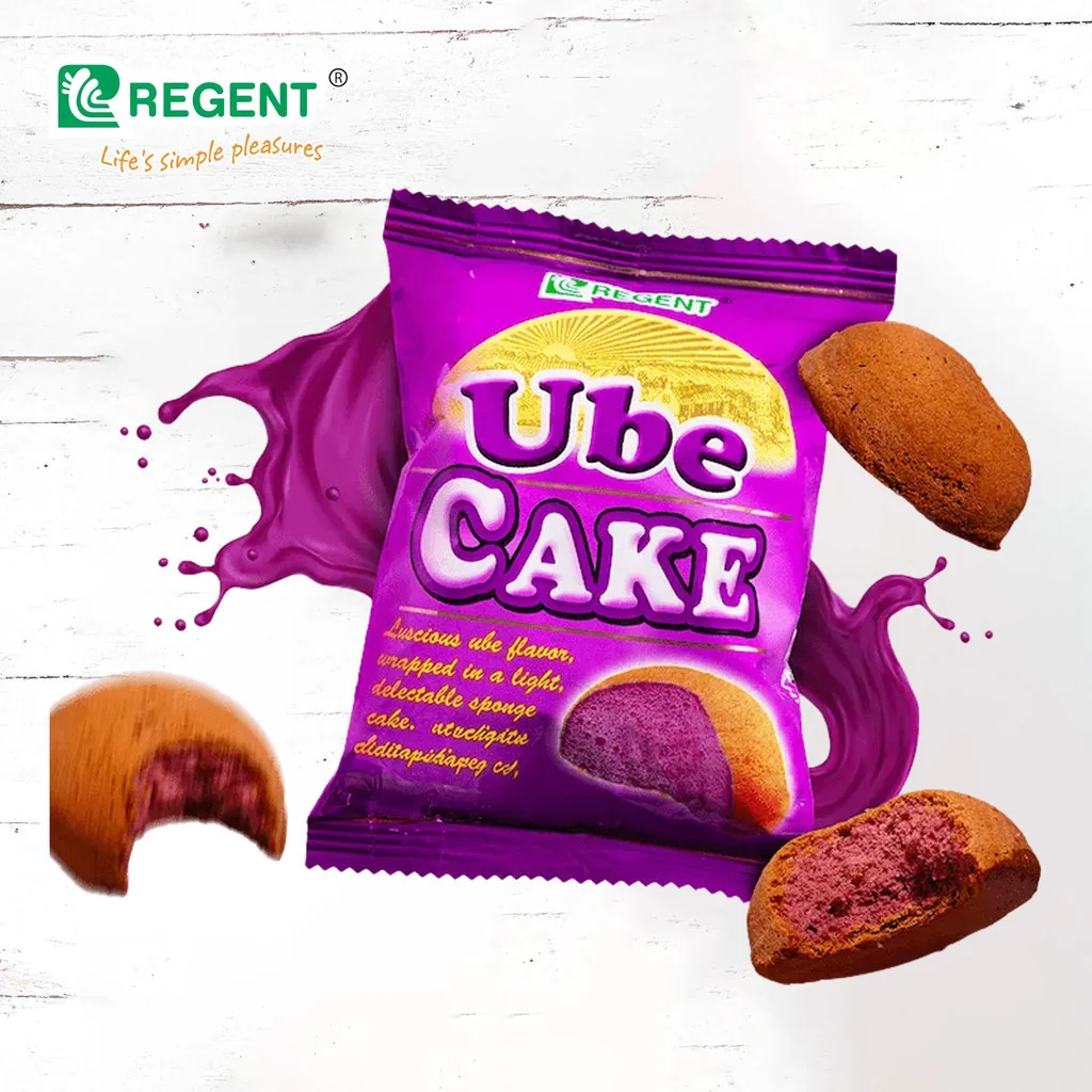 Regent Ube Cake - 20g x 10 Pcs