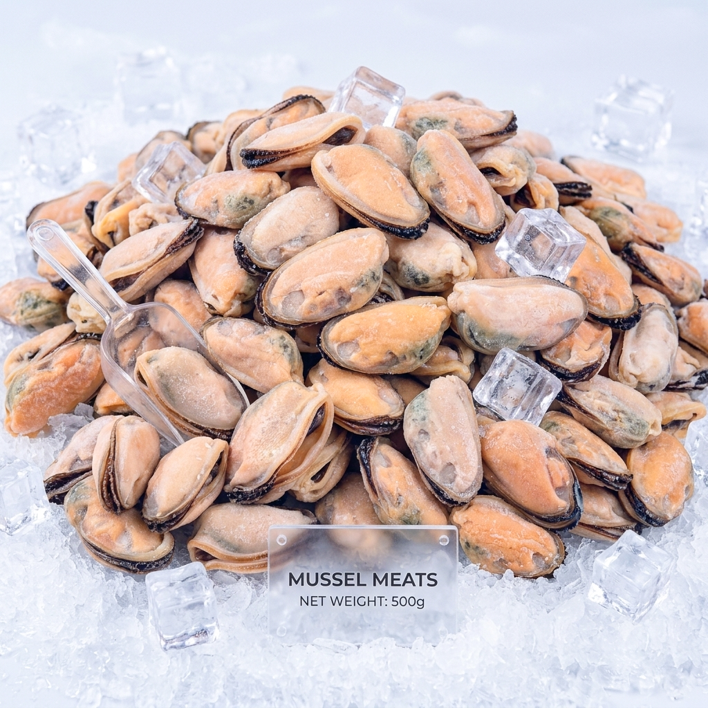 Frozen Mussel Meat - 500g