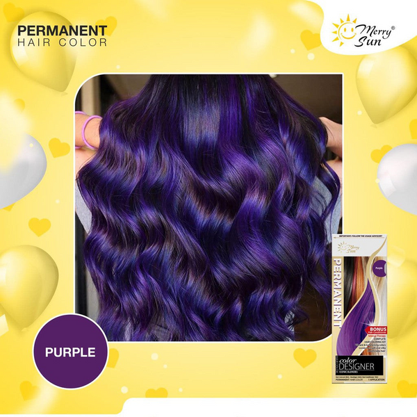 MerrySun Permanent Hair Color - Purple