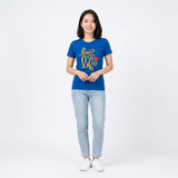 Fashion Text Printed Comfortable Women's T-Shirt #1029