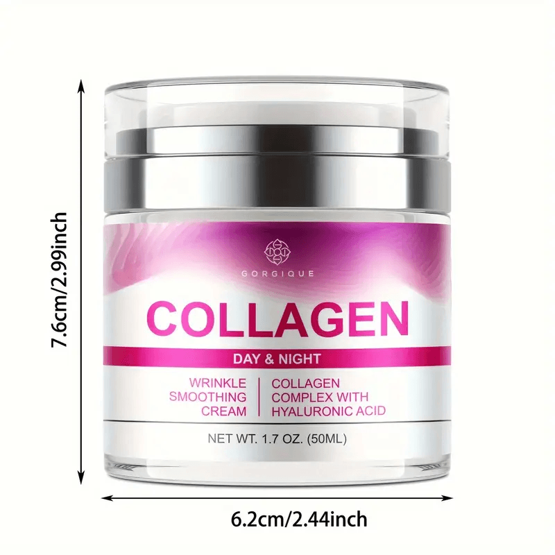 Gorgique Collagen Day & Night Wrinkle Smoothing Cream - 50ml