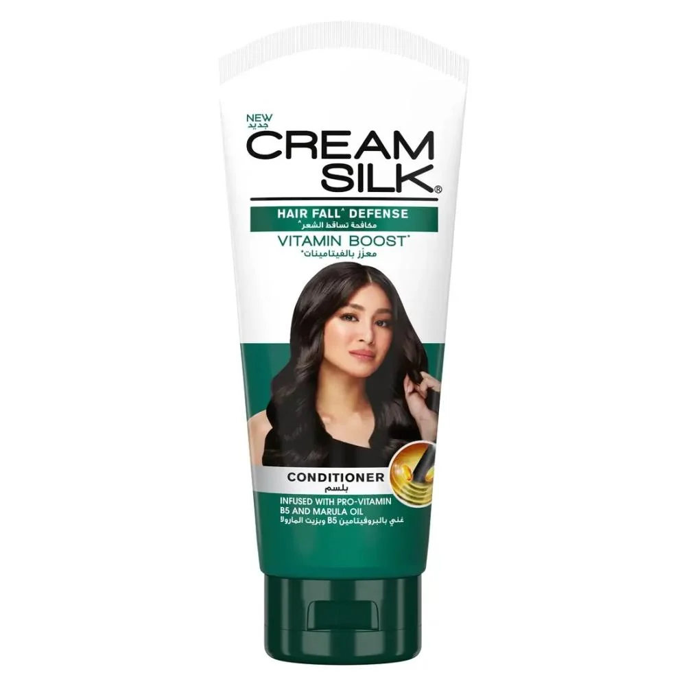 Cream Silk Hair Fall Defense Vitamin Boost Conditioner - 330ml (Arabic Version)