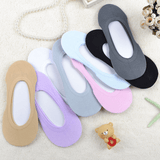 جوارب نسائية غير مرئية بكعب مانع للانزلاق من Gelaiya Fashion - 3 أزواج (متنوعة)