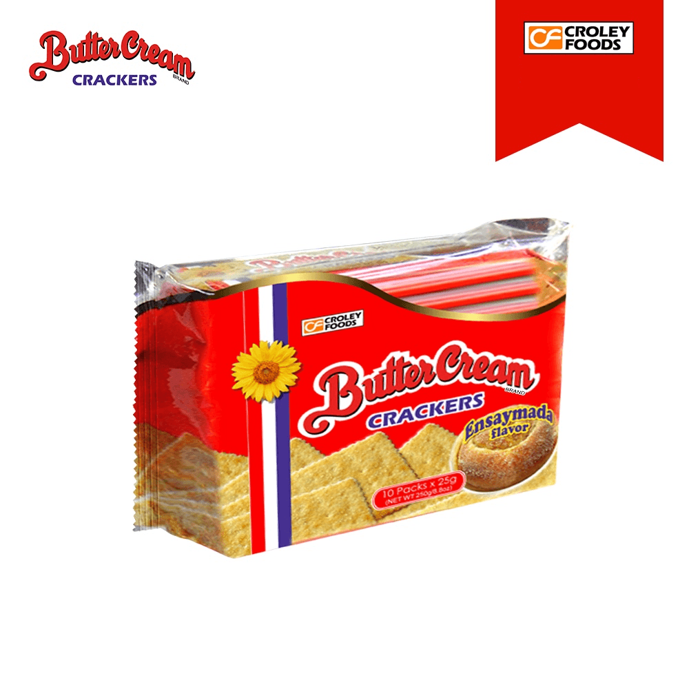 Croley Foods Butter Cream Cracker Ensaymada (10 x 25 gm)