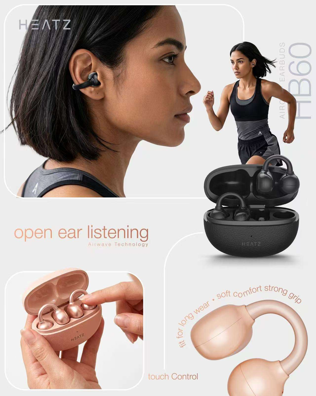 HEATZ Airclip Earbuds - HB60