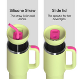Double Wall Vacuum Insulated Tumbler Sports Mug - Q40D (1200ml)