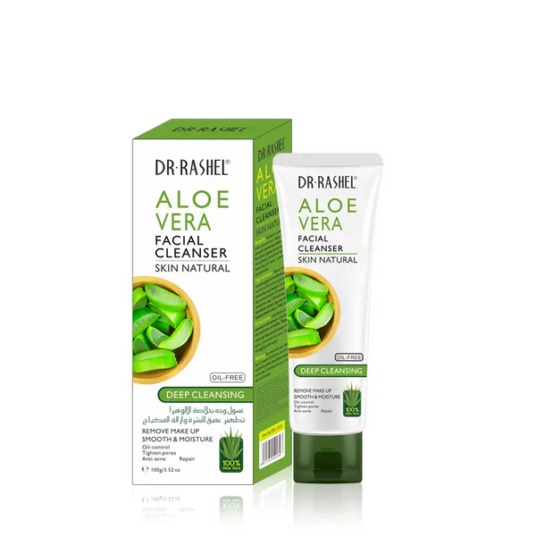 Dr. Rashel Aloe Vera Facial Cleanser Skin Natural Oil-Free Deep Cleansing - 100g
