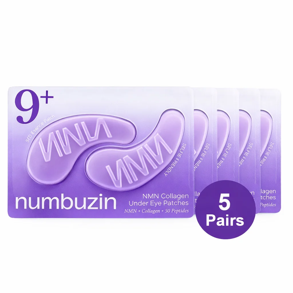 Numbuzin No.9 NMN Collagen Under Eye Patches - 8g × 5 Pairs