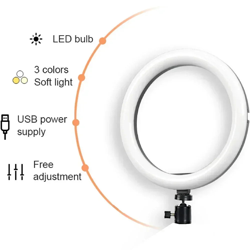 Ring Fill LED Selfie Beauty Light 26CM DX-260
