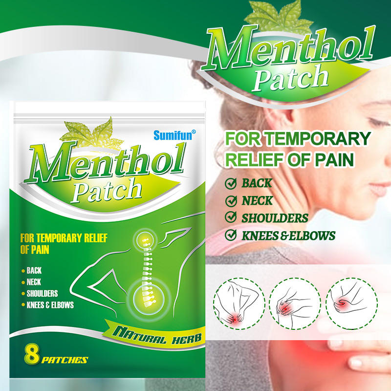 Sumifun Menthol Pain Relief Patches - 8Pcs