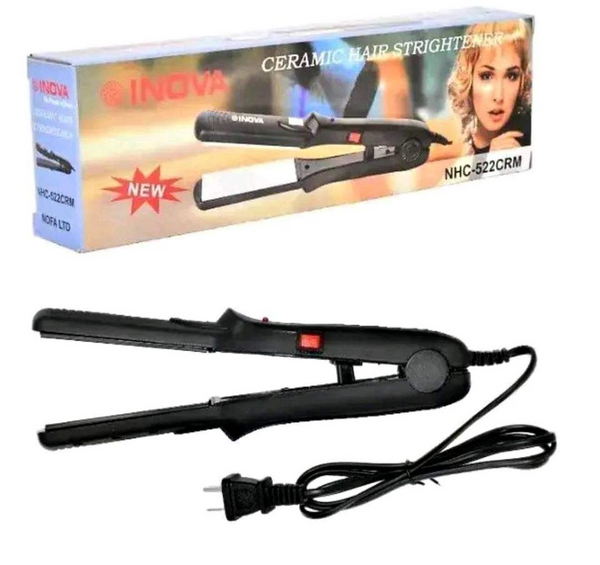 INOVA Ceramic Professional Hair Straightener NHC-522CRM