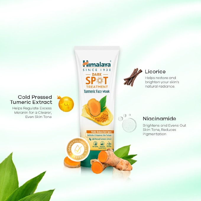 Himalaya Dark Spot Clearing Turmeric Face Mask - 100ml