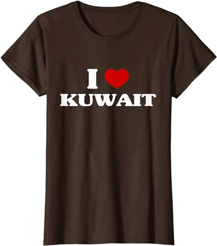I Love Kuwait Women T-Shirt