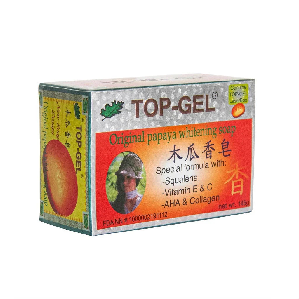 Top Gel Original Papaya Brightening Soap Special Formula 145g