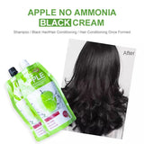 Nice Fresh Ammonia Free Natural Black Hair Color Cream 2.0 - 500ml+500ml