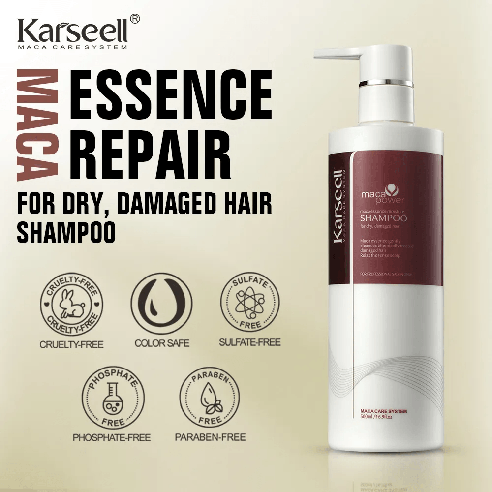 Karseell Maca Essence Moisture Shampoo - 500ml