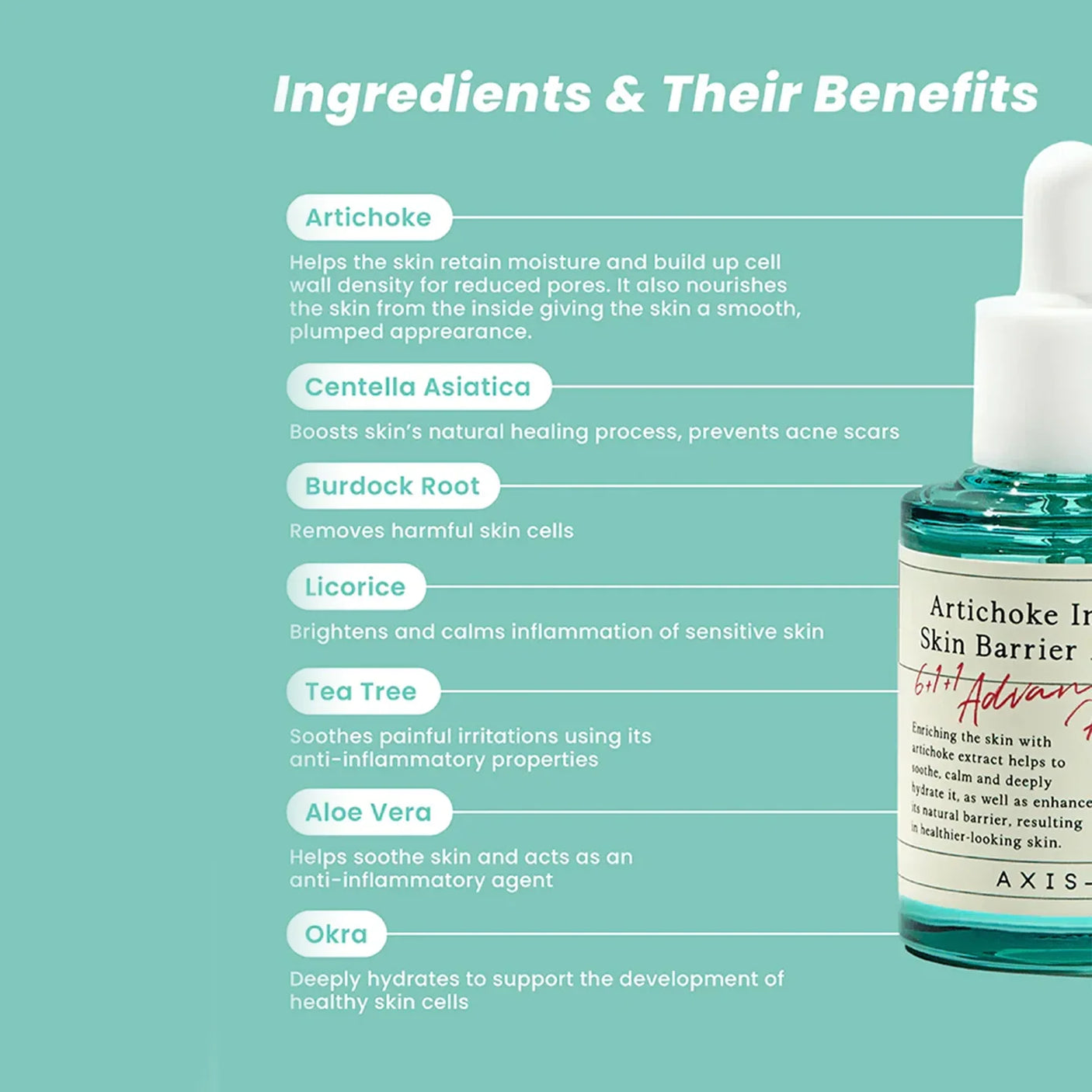 أمبولة AXIS-Y Artichoke Intensive Skin Barrier - 30 مل