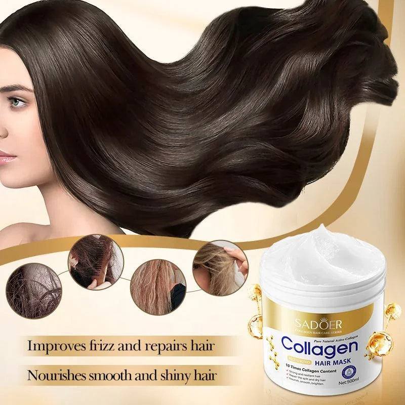 Sadoer Collagen Repairing Hair Mask - 500ml