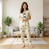Premium Design Casual Pajama Set Night Suit