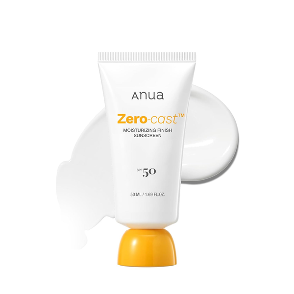 Anua Zero-Cast Moisturizing Finish Sunscreen SPF 50+ PA++++ - 50ml