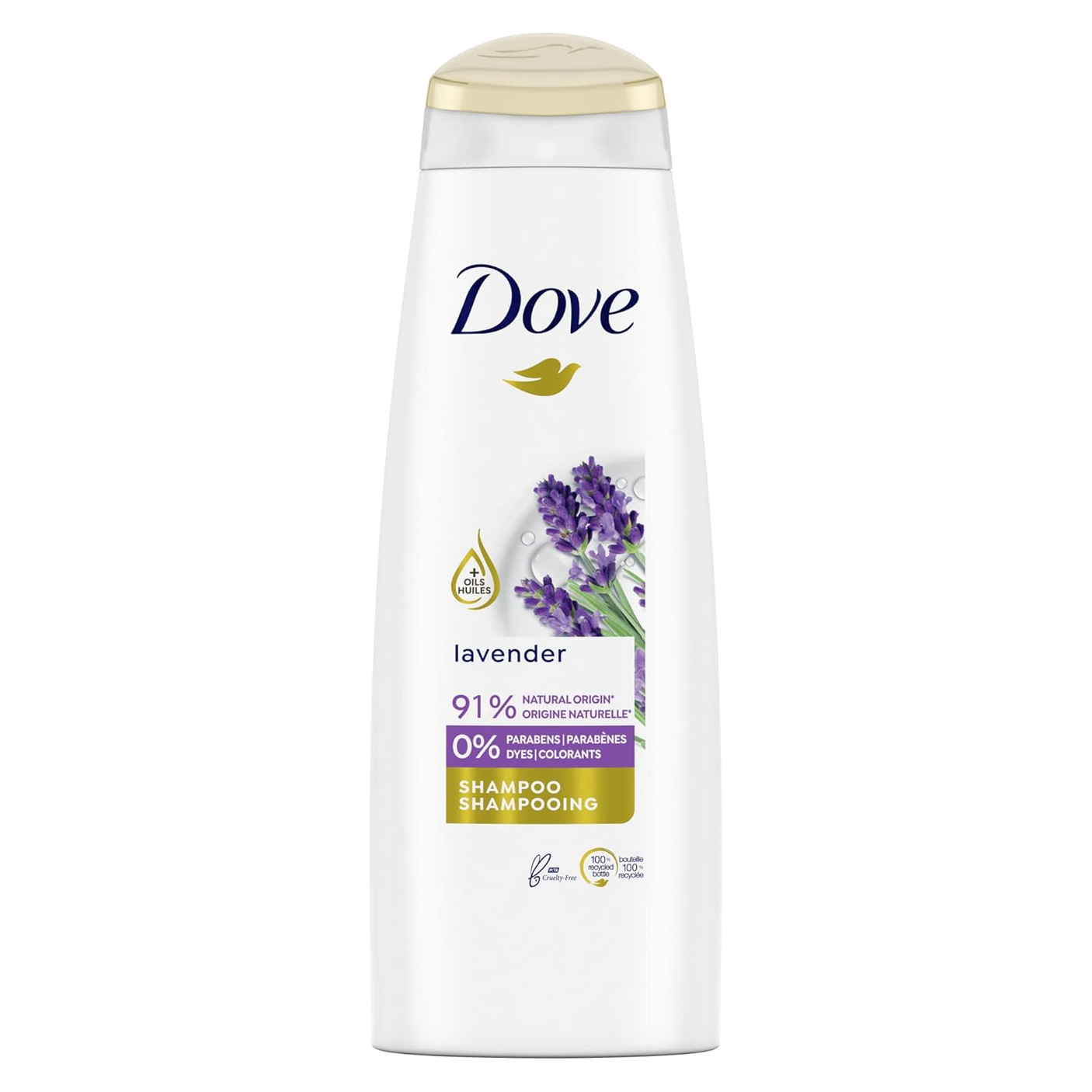 Dove Biotin Hair Fall Rescue + Lavender Thickness Shampoo - 400ml+180ml