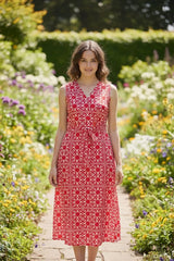 Women's Trendy Tropical Pattern Wrap Dress
