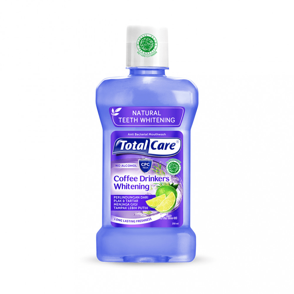 Total Care Anti Bacterial Mouthwash Coffee Drinkers - 250ml