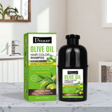 Disaar Olive Oil Hair Color Shampoo Natural Brown - 240ml