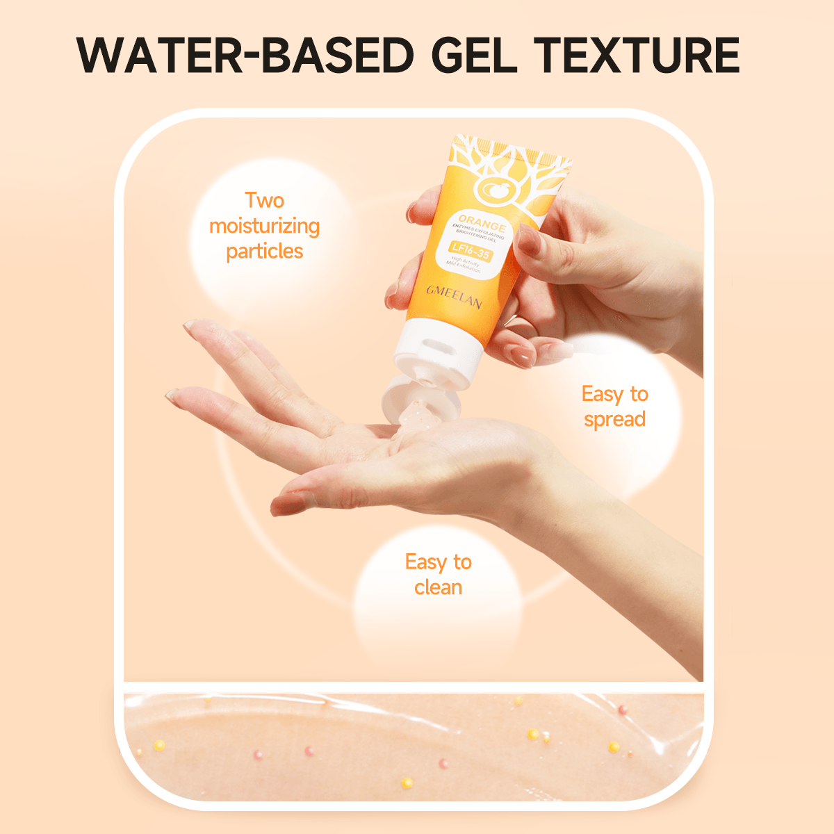 Gmeelan Orange Enzymes Exfoliating Brightening Gel - 50g