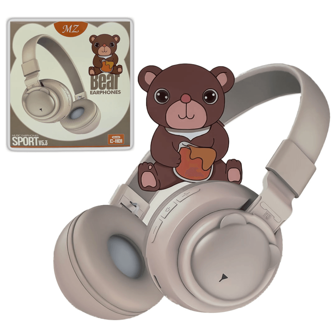سماعات رأس رياضية لاسلكية V5.3 Bear C-1101