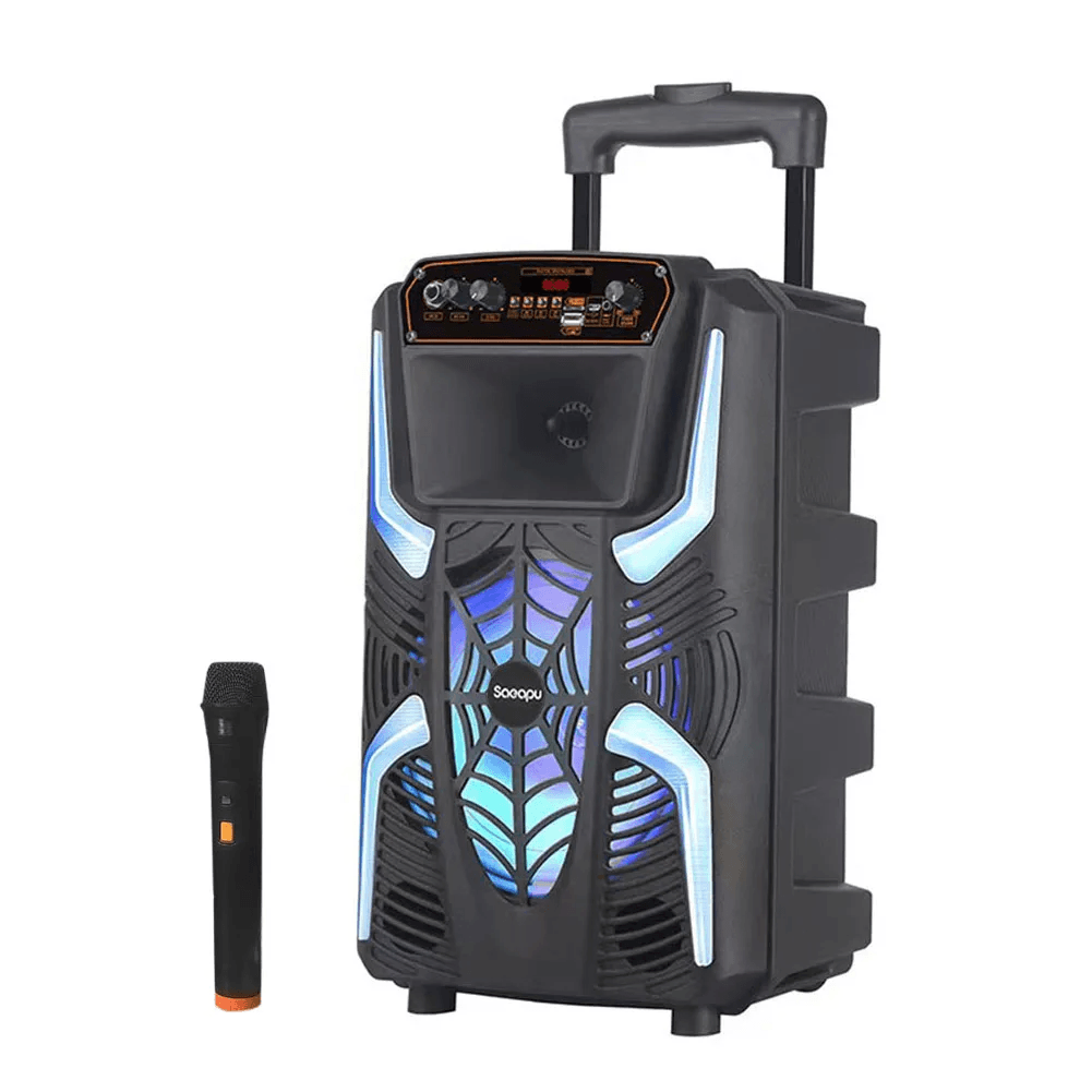 Saeapu Big Sound Portable Wireless Speaker 8" TTD-8258