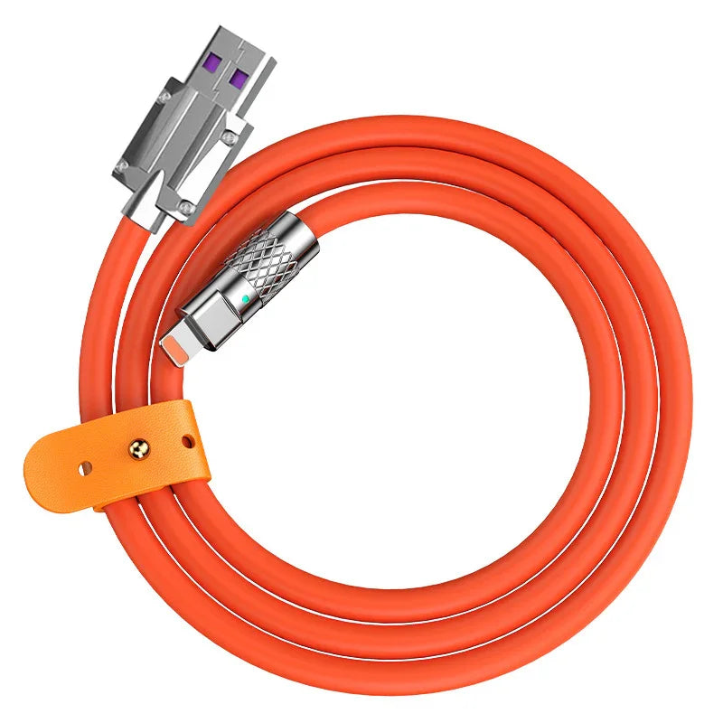 Zinc Alloy 120W Super Fast Charging Data Cable S218-1