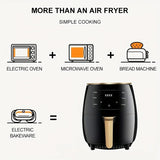 German Technology Extra Large Capacity Air Fryer 2400W 6L - 389